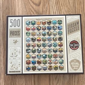 National Parks Jigsaw Puzzle - 500 Pieces True South